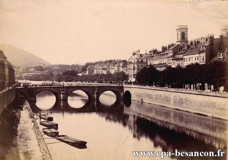 BESANÇON - Le pont de Battant - 20 juin 1890
